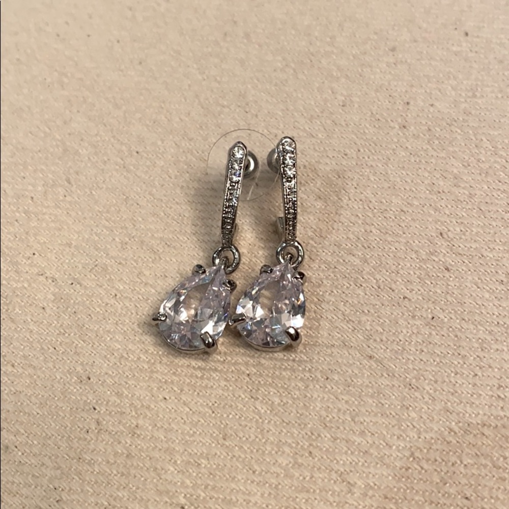 Crystal Teardrop Earrings